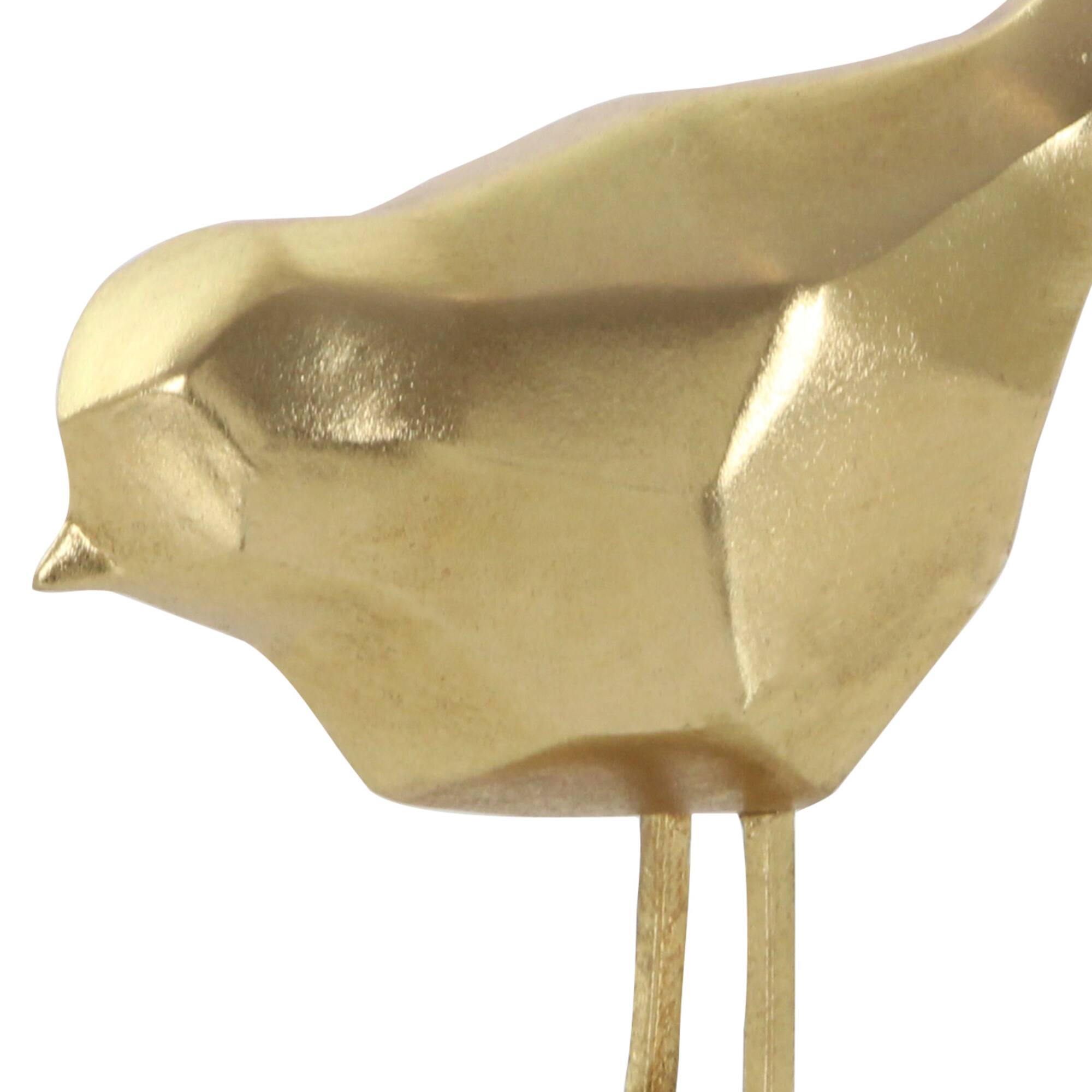 CosmoLiving by Cosmopolitan Modern Polystone Bird Sculpture Set